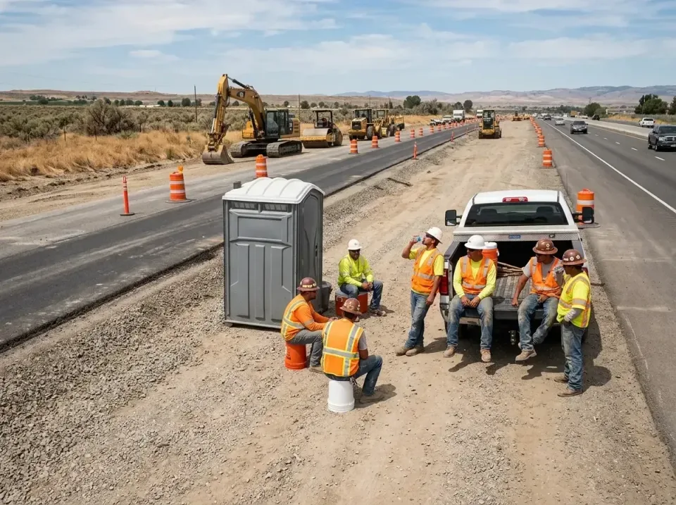 highway-road-construction-crew-007 — frequently asked questions, Porta Potty and Restroom Rentals in Whidbey Island Station,…